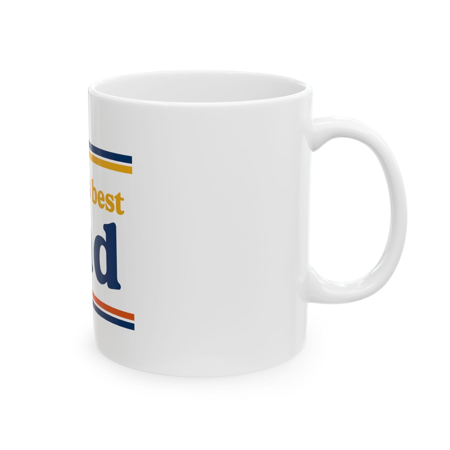 World's Best Dad Ceramic Mug - Perfect Gift for Father's Day, Birthday, Coffee Drinkers, Dad, 11oz 15oz Options